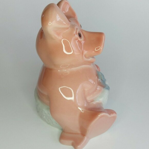 BABY WOODY Piggy Bank 5" WADE NATWEST England/UK VTG porcelain ceramic Exel Cond - Picture 3 of 6